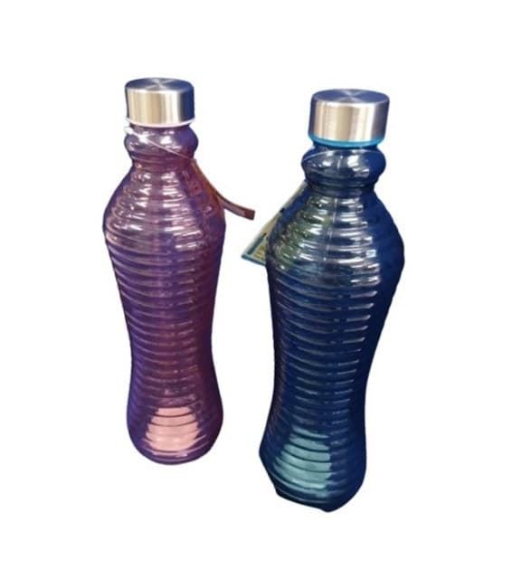 Botellas de vidrio colores - Imagen 1